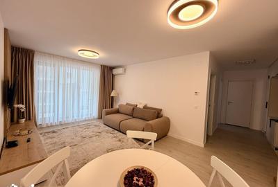 Apartament cu 2 camere, mobilat în Băneasa