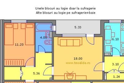De vanzare Apartament  2 camere  Lujerului - 20