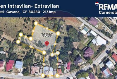 Teren Construcții intravilan de 2131 mp, în Găvana - 1