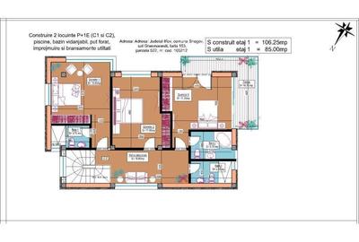 Vile Individuale Noi 4 camere Snagov Ghermanesti - 19