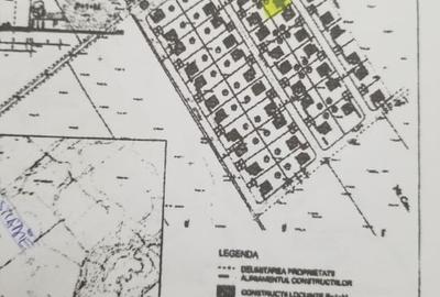 Teren Construcții intravilan de 550 mp, în Central - 2