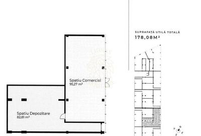 Spațiu comercial, de 178.08 mp, în Sopor - 5