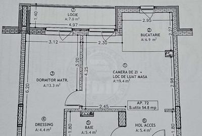 Apartament cu 2 camere, zona Vivo - 20