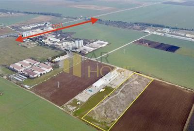 Teren industrial intravilan 22500 mp, Movila Vulpii DN1 lang Teren industrial intravilan 22500 mp, Movila Vulpii DN1 lang - 1