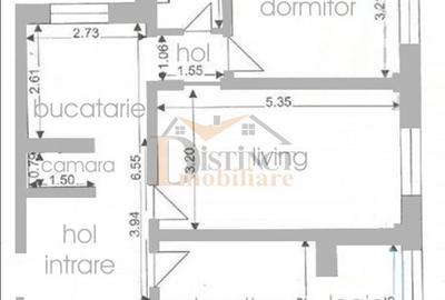 Apartament cu 3 camere decomandat în Astra - 13