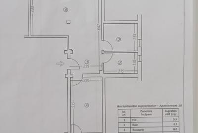Apartament cu 2 camere decomandat în Găgeni - 8