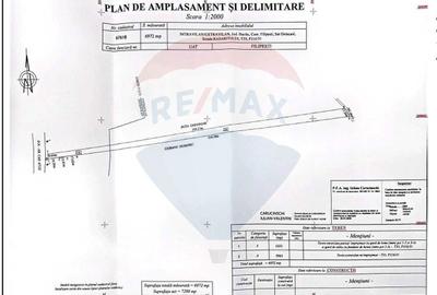 Teren de 6972 mp, în Găiceana - 2
