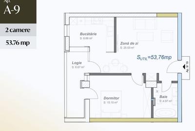 Investeste inteligent - 2 cam, design modern, zona de nord, Timisoara - 8