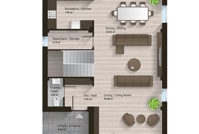 CUIB 5, LIZIERA DE LAC, FAZA 1 — CASA TA LÂNGĂ LAC, LA 20 DE MINUTE DE PALLADY CUIB 5, LIZIERA DE LAC, FAZA 1 — CASA TA LÂNGĂ LAC, LA 20 DE MINUTE DE PALLADY - 4