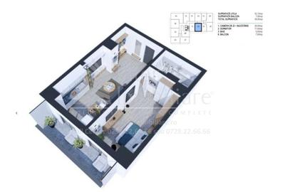 Apartament cu 2 camere Rond Vechi Cod 153453 - 7