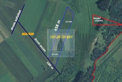 Teren de 35000 mp, în Sânpetru