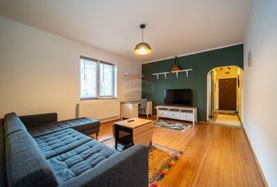 Apartament cu 2 camere semidecomandat, mobilat în Tractorul