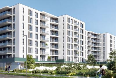 Apartament nou 2 camere Baneasa Pta Presei Straulesti, terasa 8 mp, la cheie! - 14