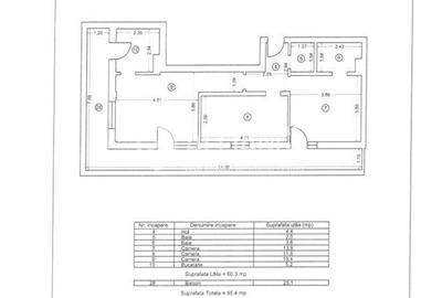 Apartament cu 3 camere în Palazu Mare - 9