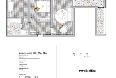 Apartament 3 Camere Melchisedec Residence - 9