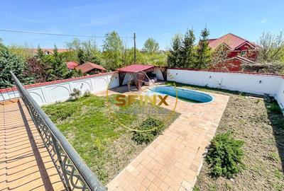 Vila cu piscina teren 828 mp Domnesti, comision 0 - 21