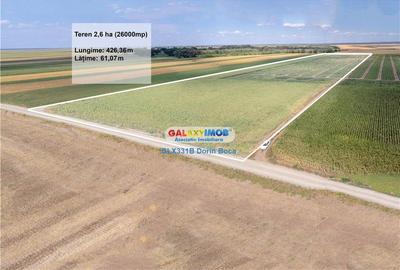 Teren extravilan de 26000 mp, în Vâlcelele - 8