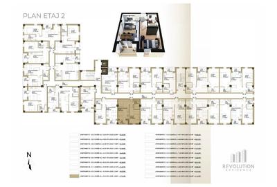 Apartament cu 2 camere decomandat în Hotvon - 8