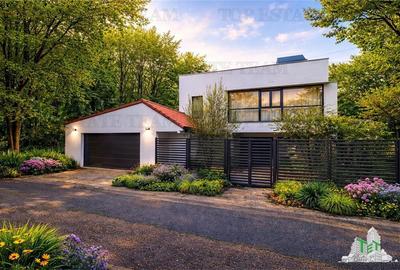 Casă individuală cu 7 camere cu Teren 1000 Mp în Corbeanca - 1