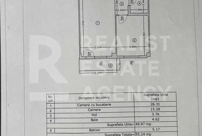 Apartament cu 2 camere semidecomandat, mobilat în Chiajna - 5