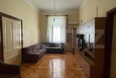 Apartament cu 2 camere semidecomandat, mobilat în Ultracentral