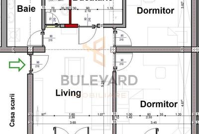 Apartament cu 3 camere în Juc-Herghelie - 2