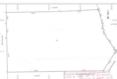 Teren Construcții intravilan de 3835 mp, în Văcăresti - 3