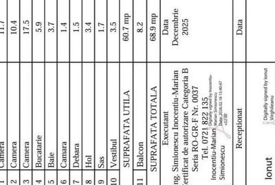 Apartament cu 3 camere decomandat în Brâncoveanu - 12