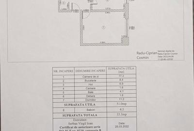 Apartament cu 2 camere decomandat în Dacia - 1