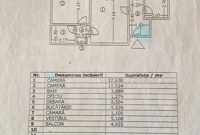 Apartament cu 2 camere în 1 Mai - 10