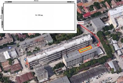 Spațiu industrial, 300 mp în Complex Studențesc