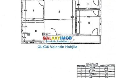 Inchiriere apartament 89 mp Baneasa Jandarmerei mobilat etaj 1 - 3