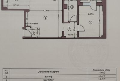 Apartament cu 2 camere semidecomandat în Berceni - 20