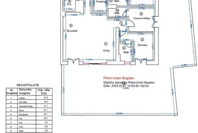 Apartament cu 6 camere decomandat în Nord - 27