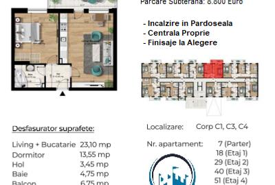 Apartament cu 2 camere decomandat în Apărătorii Patriei - 6