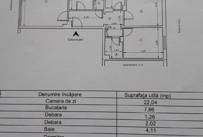 Apartament cu 3 camere decomandat în Central