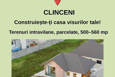 Teren de 530 mp, în Clinceni