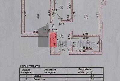 Apartament cu 2 camere decomandat în Timișoara - 1