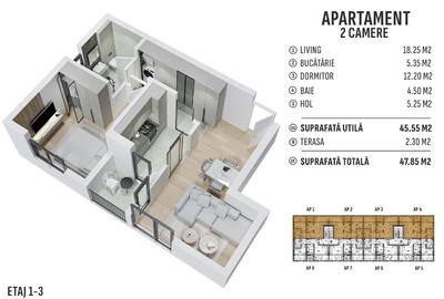 APARTAMENTE CU 2 SI 3 CAMERE - 8