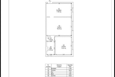 Apartament cu 2 camere semidecomandat, mobilat în Buziașului - 8
