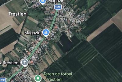 Teren de 7470 mp, în Trestieni