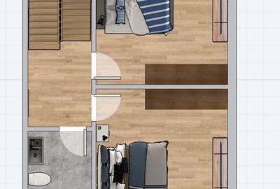 Casă cu 3 camere cu Teren 400 Mp în Central - 3