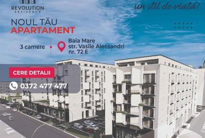 NEW! Apartamente 3 camere - Vasile Alecsandri 72E, Baia Mare - 1
