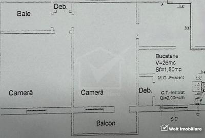 Apartament 2 camere Herculane, Gheorgheni - 1