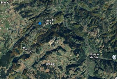 Teren extravilan de 3750 mp, în Moieciu de Jos - 1