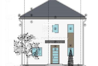 Duplex 4 Camere teren 300 mp  -Locație Centrală, Sura Mică - 5