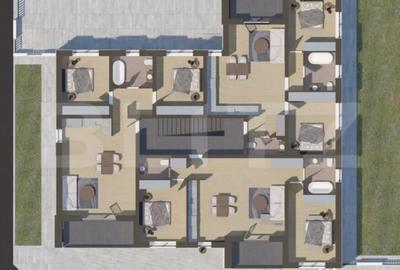 Apartament cu 3 camere decomandat în Central - 2