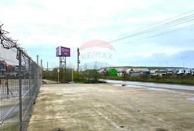 Teren industrial / Platforma betonata Rudeni, deschidere 45 m - 5