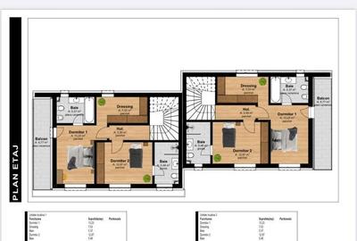 Duplex cu 4 camere cu Garaj în Florești - 10