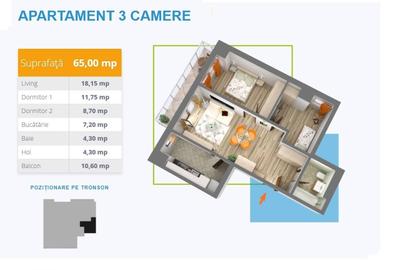 Apartament 3 camere, Nicolina-Prima Statie! Mobilat si utilat, bloc 2020! - 12